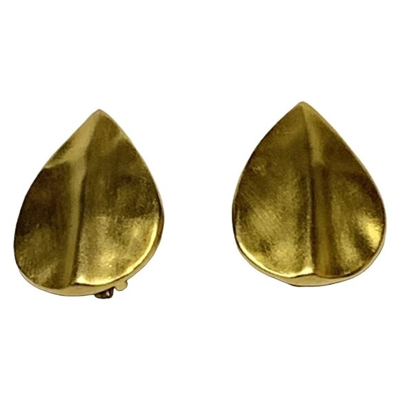 GIVENCHY - Gold Hardware Clip On Earrings 125-071125 - Picture 1 of 3